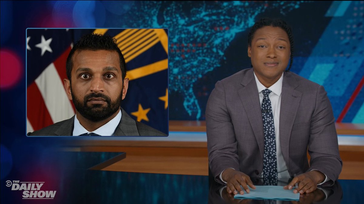 Josh Johnson: "Why do I get the feeling there's a video of Kash Patel partying in the locker room of the Westminster Dog Show?"