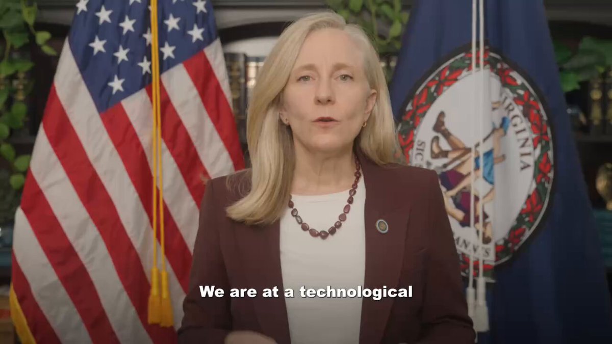 Through the Executive Order I signed, the bills we plan to pass through the legislature, and the standards we are putting on data centers in Virginia, what comes next is accountability. Period. For energy bills. For air and water. For Virginians across the Commonwealth.