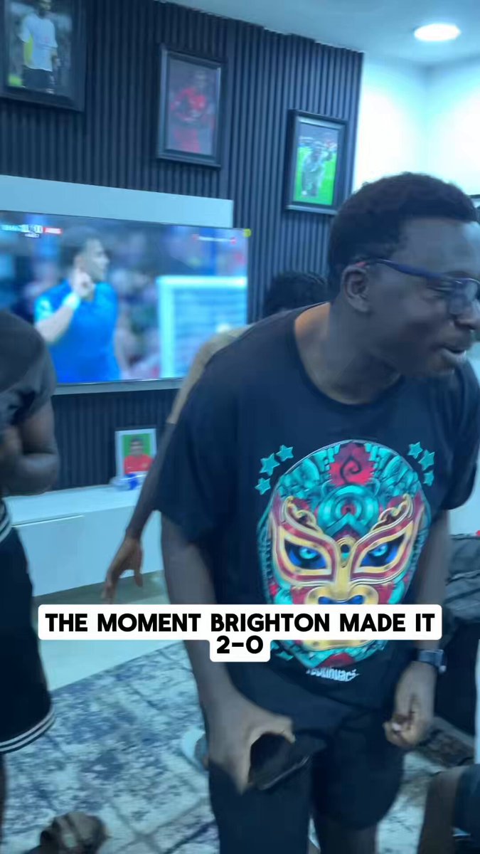 Halftime Brighton 2-0 Arsenal. Wetin dey occur? 😅 #brighton #arsenal #premierleague #footballvideo