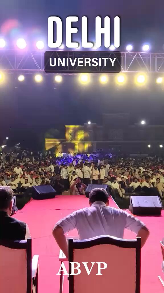 Congratulations #ABVP for winning #DUSUElection ABVP ABVP Delhi #Leaders #ABVPWinsDUSU #DUSU2026