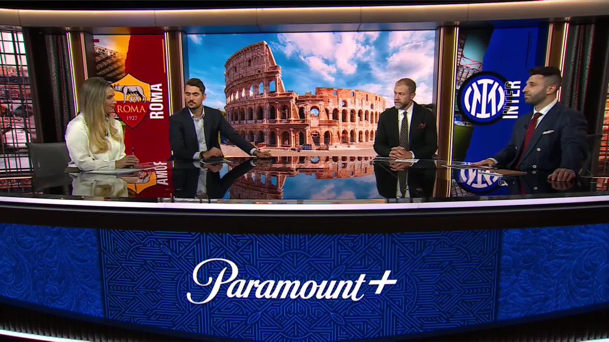 "Inter are the favorites in EVERY game they play in" @bonetti, @iftvmarco and @mikegrella10 can't agree on who will emerge victorious between Roma and Inter 👀 Watch Serie A on Paramount+ 📺