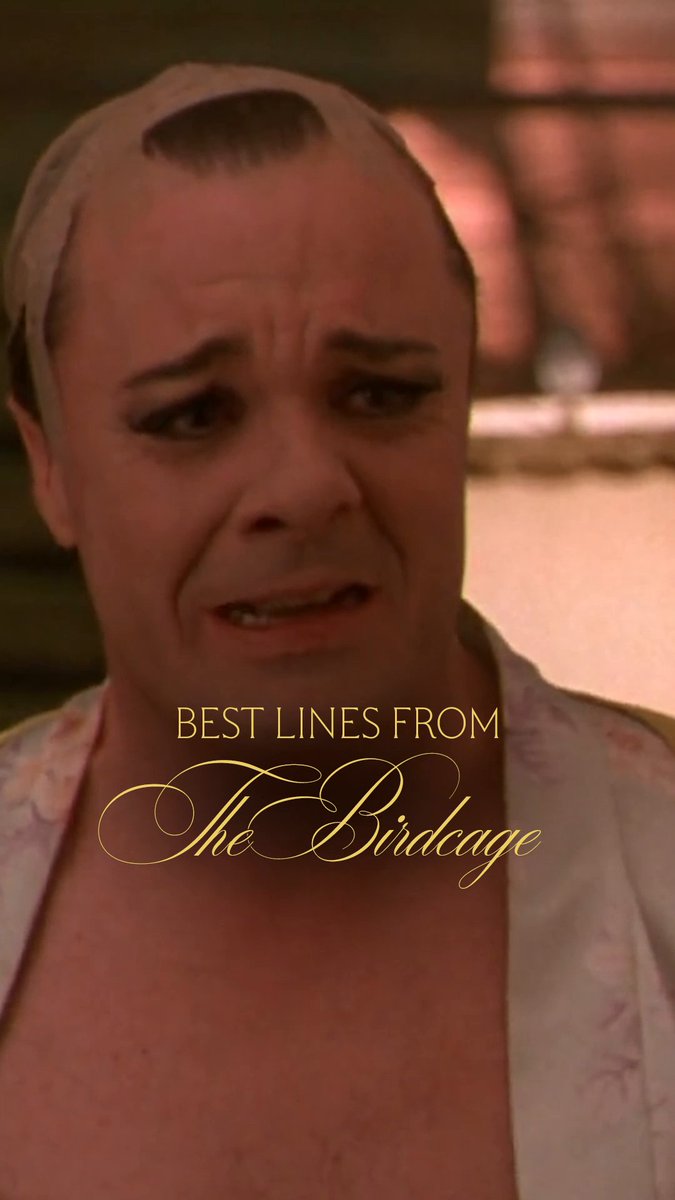 One favorite? Let’s not limit ourselves. 🎥 Birdcage (1996)