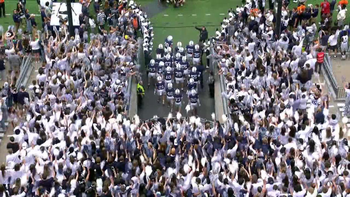 Here come the Nittany Lions! LIVE on Big Ten Network