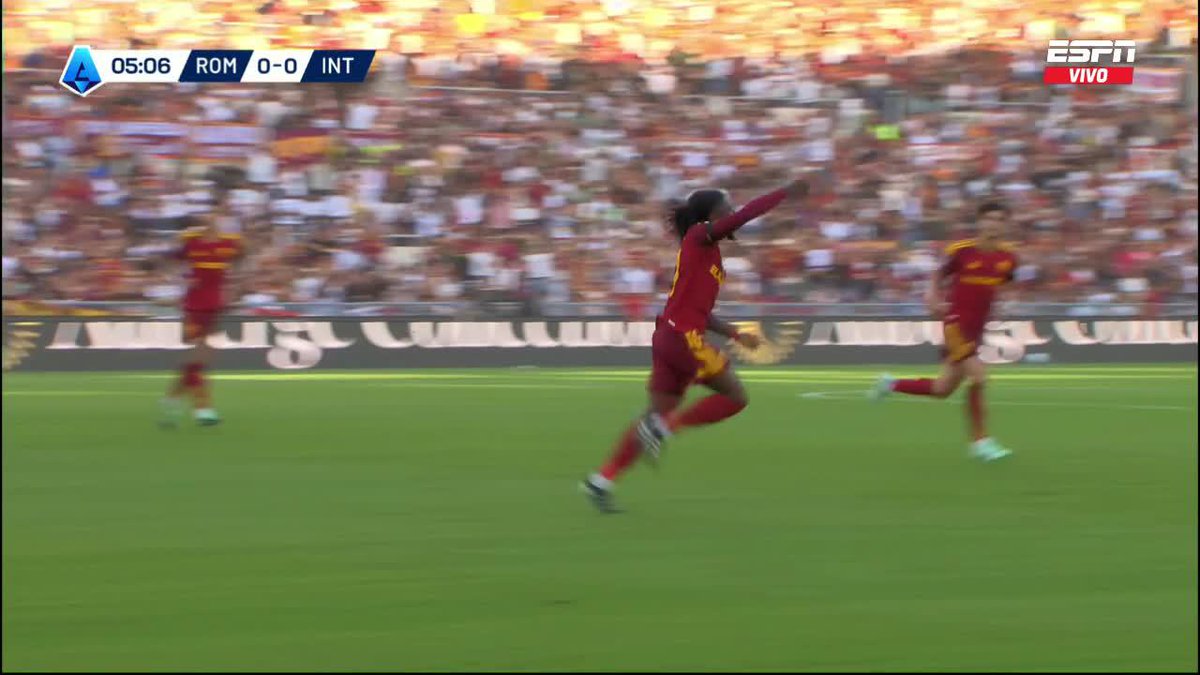 🤝🇦🇷 EL PASE DE DYBALA Y LA ASISTENCIA DE MOLINA PARA EL 1-0 DE ROMA VS INTER.