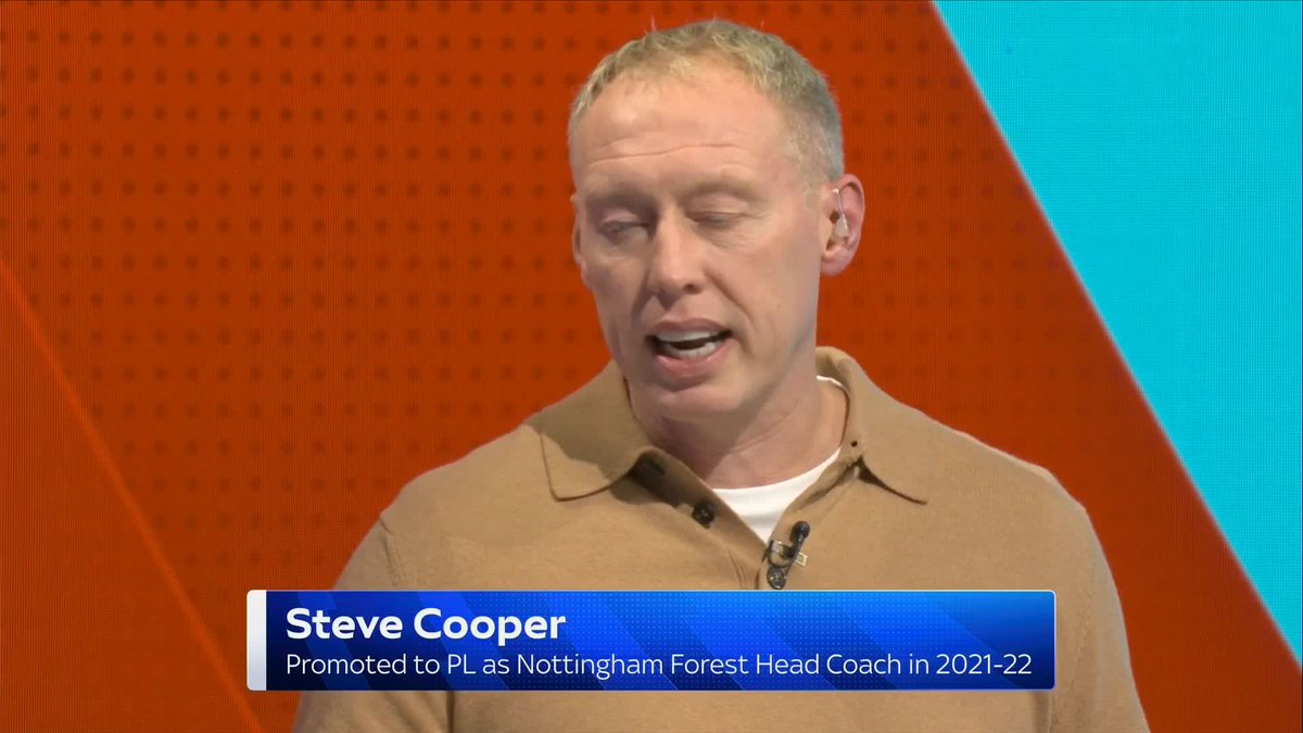 "It's a lot bigger than what you can imagine" Steve Cooper on the jump from the Championship to the Premier League 📈