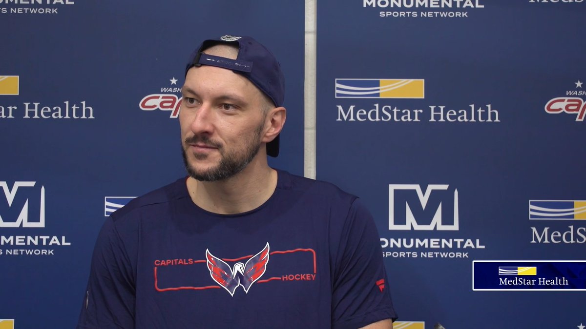 “When you change teams, there’s always different systems, and this year’s Training Camp is quick. You don’t have time to think. That’s the biggest message — Don’t think, just play.” Vincent Desharnais on getting settled in Washington. #ALLCAPS | MedStar Health