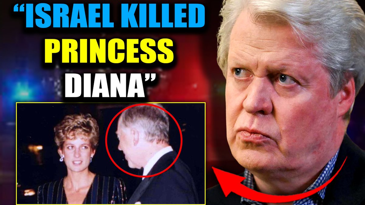 Earl Spencer Confirms Princess Diana Was 'Killed by Israel' to Protect Epstein's Pedophile Ring Princess Diana's brother Earl Spencer just dropped the mother of all bombs, confirming Diana was assassinated by Israel to protect Jeffrey Epstein's access to the pedophile brothers in the Royal household. This is nuclear. The mainstream media have been ordered to suppress the information.