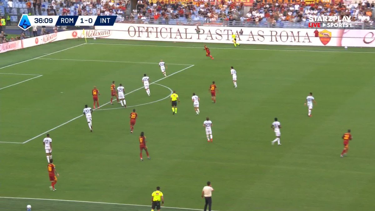 🚨🚨🚨🚨🚨🚨🚨 هدف! كونيه يسجل هدفين!!!! روما يضرب بهدفين!!!! روما يتصدر الدوري!😨🔥