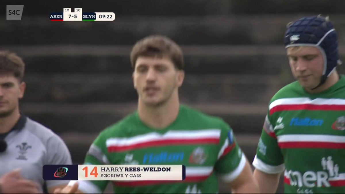 CAAAAIS 🏉 Gwych gan Harry Rees-Weldon Rees-Weldon is back and scoring brilliant tries. Aberavon Rugby Club v Ebbw Vale Rugby 💻 #SRC | Super Rygbi Cymru