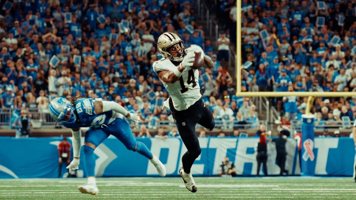 Poetry in motion. History in every step. Baltimore up next ⚜️ #Saints | NÜTRL Vodka Seltzer