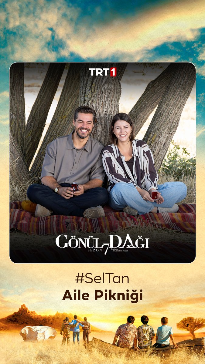 Yer ve zaman farklı olsa da duygular hep aynı. #SelTan ❤️ #GönülDağı yeni bölümüyle şimdi TRT 1’de başlıyor! 📺 Gönül Dağı