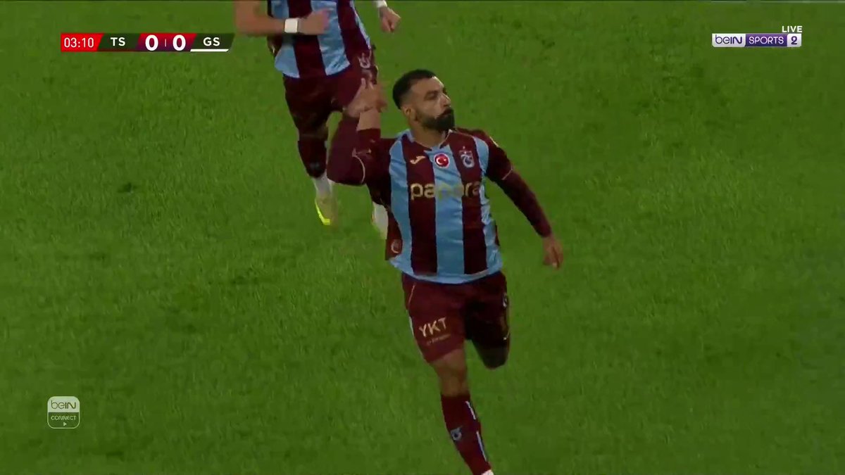 محمد صلاح يشعل مباراة القمة بهدف مبكر 🔥🔥🔥 #الدوري_التركي
