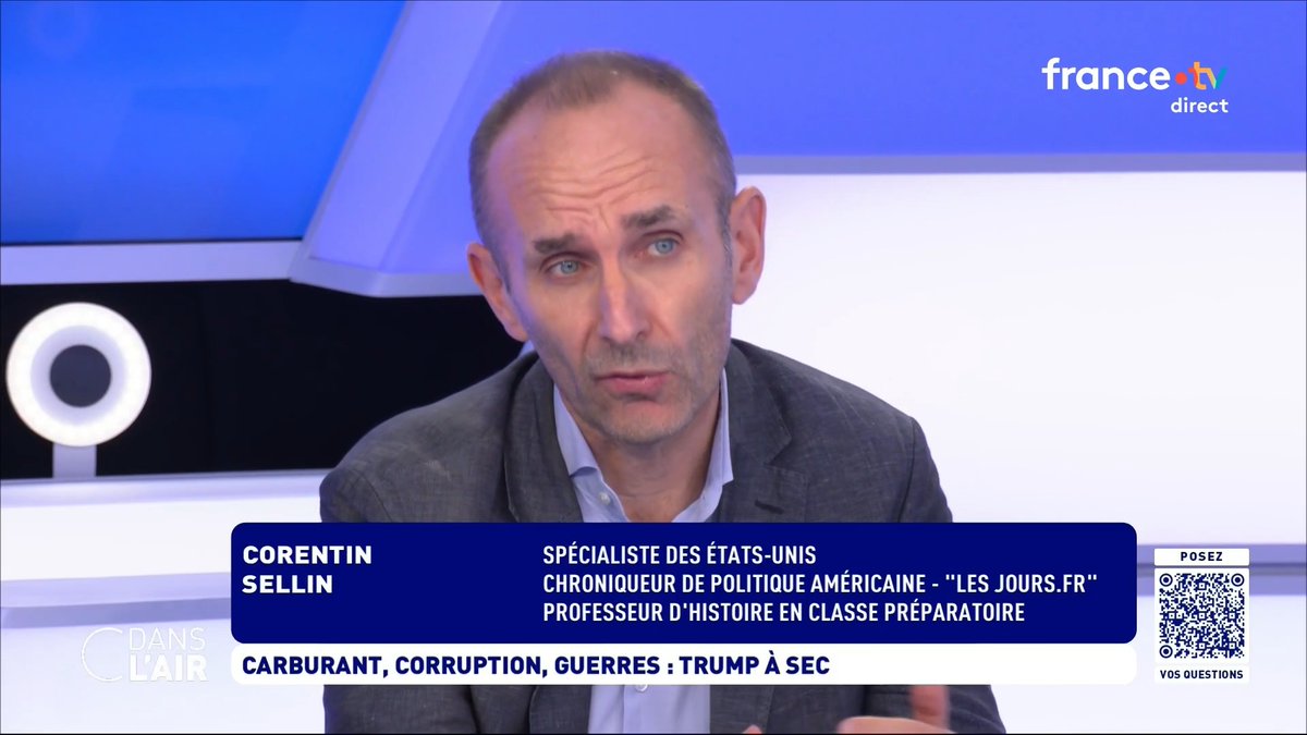"Donald Trump a un projet nationaliste, hostile à l’immigration et au libre échange, et c’est ce qui l’a fâché avec le Canada. Il est protectionniste au dernier stade et c’est ce qu’il veut imposer en Europe". Corentin Sellin, dans #cdanslair