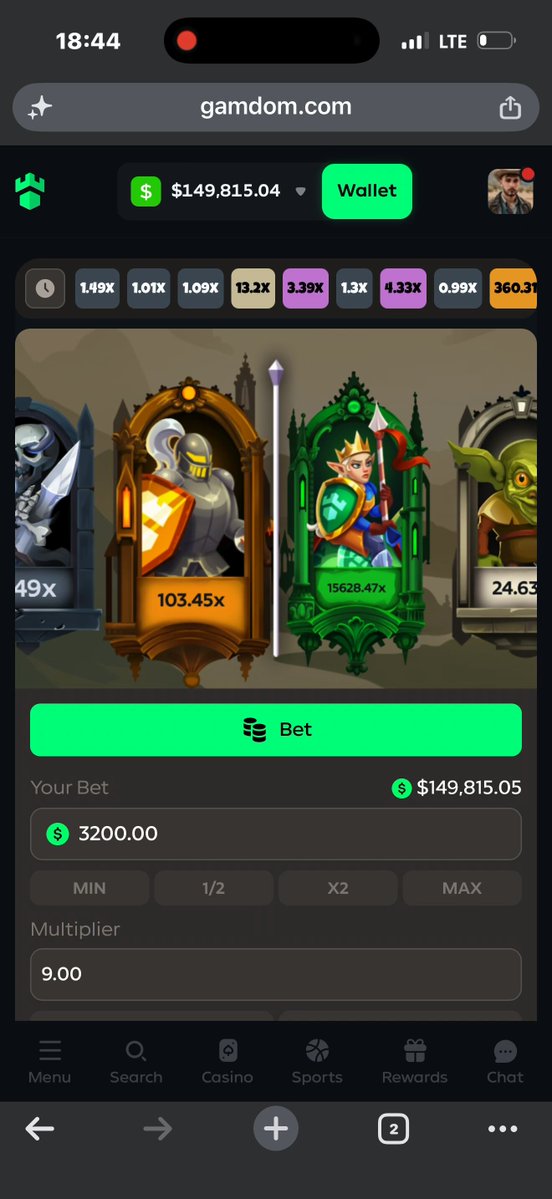 My Limbo strategy turned $150K into $1.1M! 🔥 My biggest win ever. Until I beat it, this is the best one I’ve ever had. Gamdom.com Beğen Paylaş Gamdom kullanıcı adını yaz.