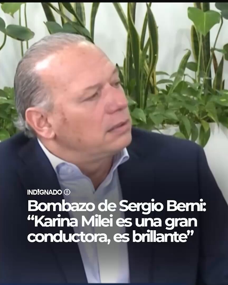 MEGA BOMBAZO DE BERNI: Karina Milei es una gran conductora, es brillante" 🔥💣🚨