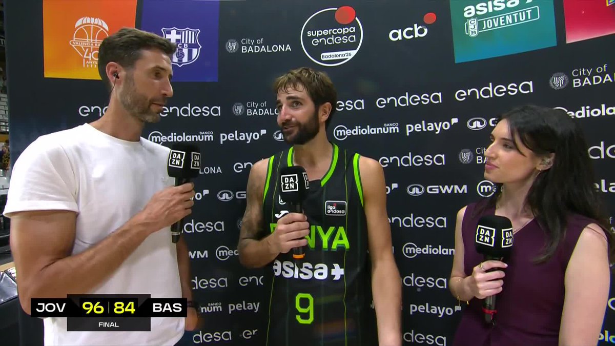 🗣️ Ricky Rubio: "Estamos viviendo un fin de semana espectacular en Badalona" #SupercopaEndesa | 📺 DAZN España | Club Joventut Badalona