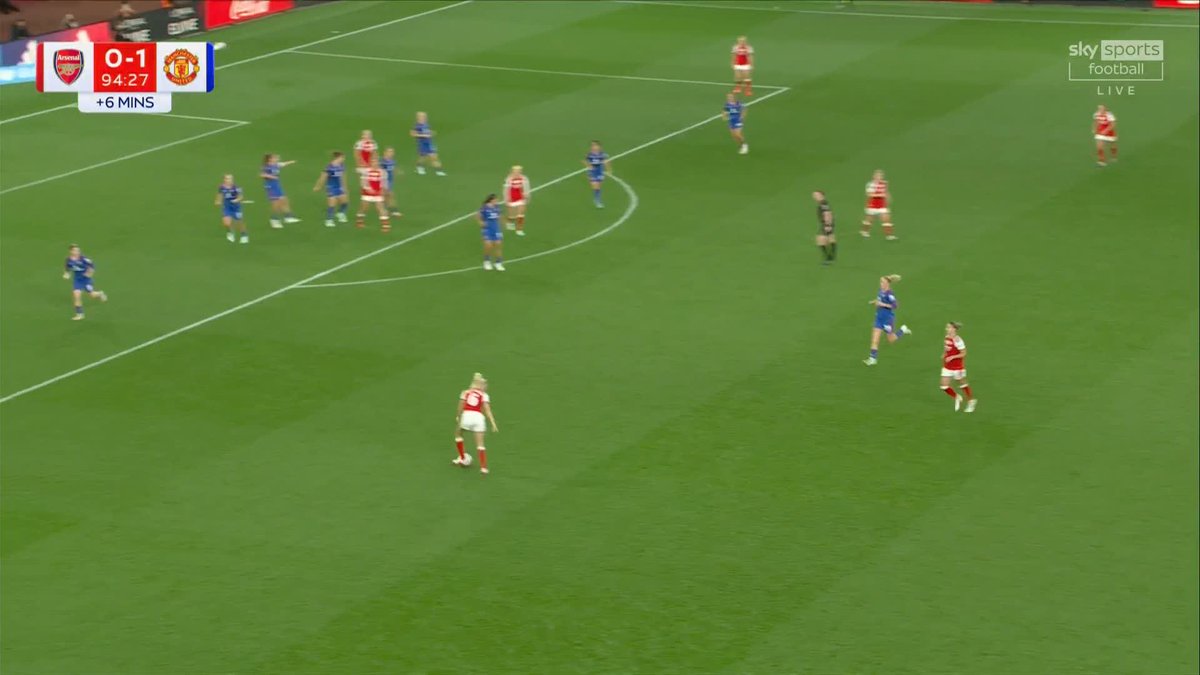 The pass from Leah Williamson, the finish from Smilla Holmberg! 👏