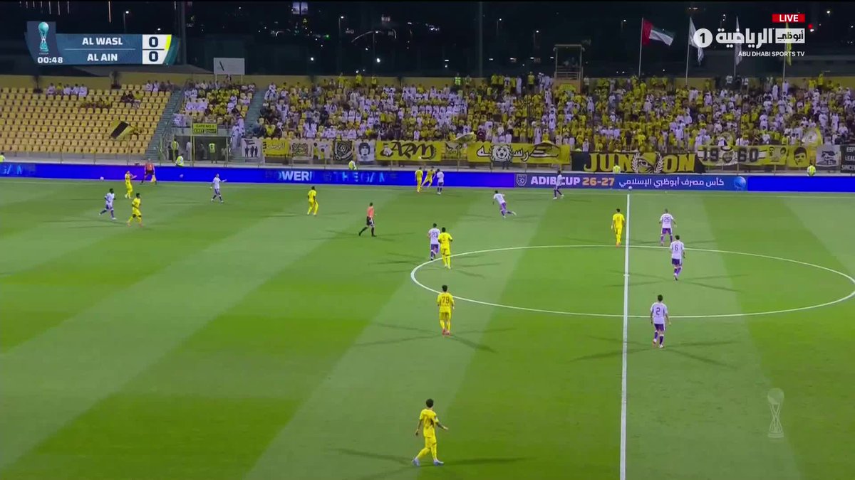نهاية المباراة بفوز الوصل على العين بنتيجة 3-2 ضمن مواجهات الجولة الأولى من كأس مصرف أبوظبي الإسلامي 🏆🌟 ِشاهد الأهداف ⚽📹 #الوصل_العين #كأس_مصرف_أبوظبي_الإسلامي