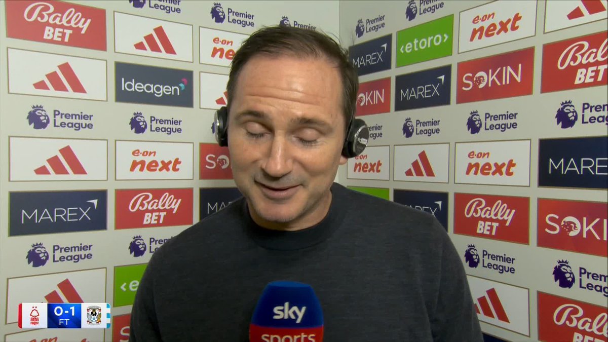 "Feel great, feel amazing!" Frank Lampard reacts to Coventry's first win of the season 💪