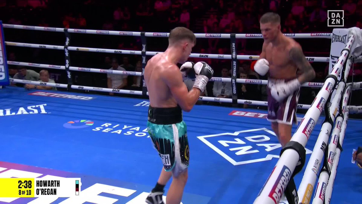 Pat is ready to go! #HedgesBrown | Live NOW on DAZN ▪️