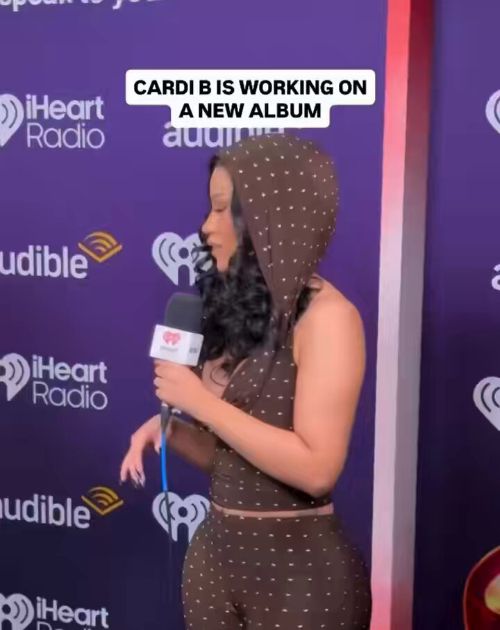 Cardi B reveals to The Breakfast Club that she is planning to release a new album in 2027 and will be away making music starting in November. 👀