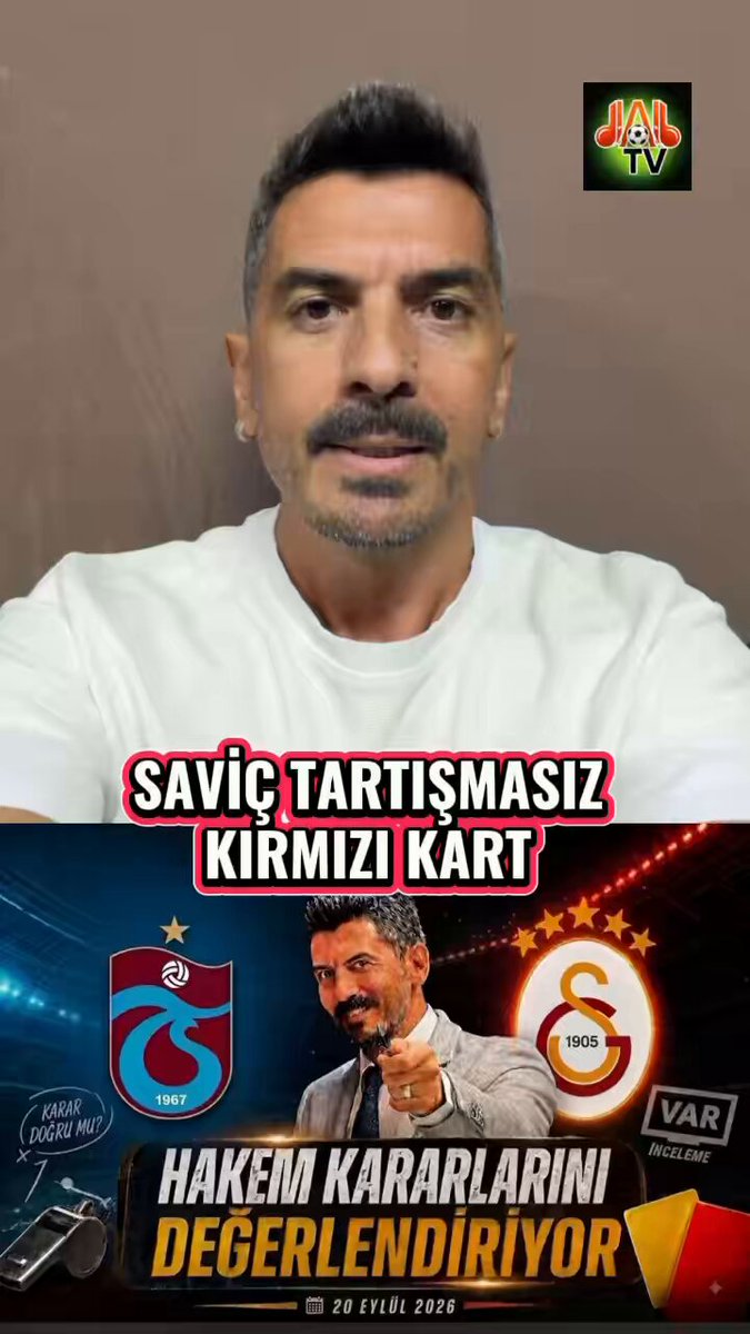 Saviç tartışmasız kırmızı kart görmeliydi… VAR müdahale etmeliydi..