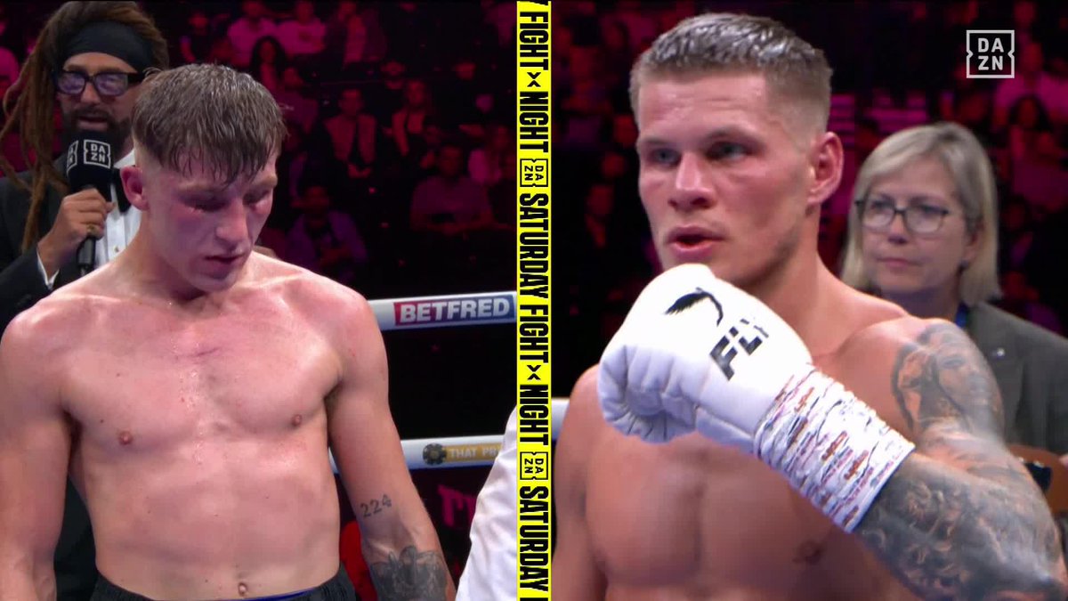 Corey O'Regan takes the W via unanimous decision 🔥 #HedgesBrown | Live NOW on DAZN ▪️