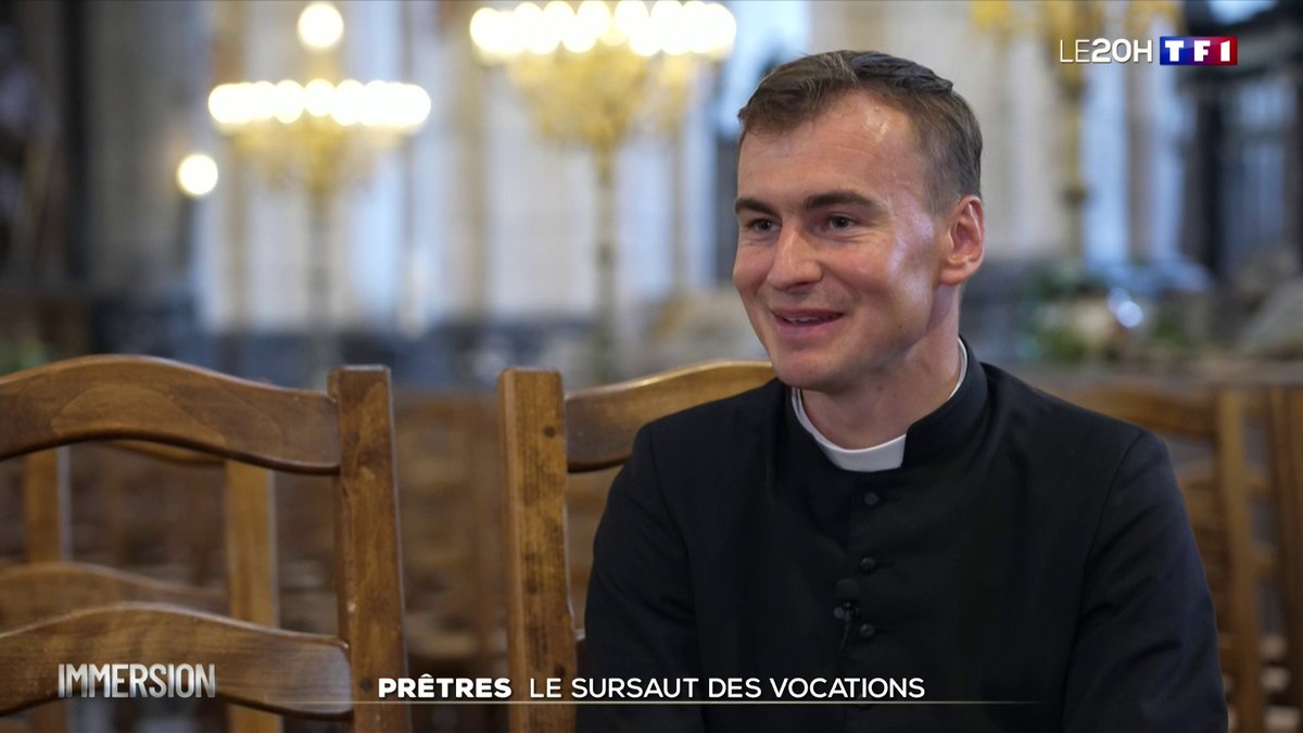 ▶️ Prêtres : le sursaut des vocations 📺 Notre format En Immersion dans LE20H de TF1 présenté par Anne-Claire Coudray