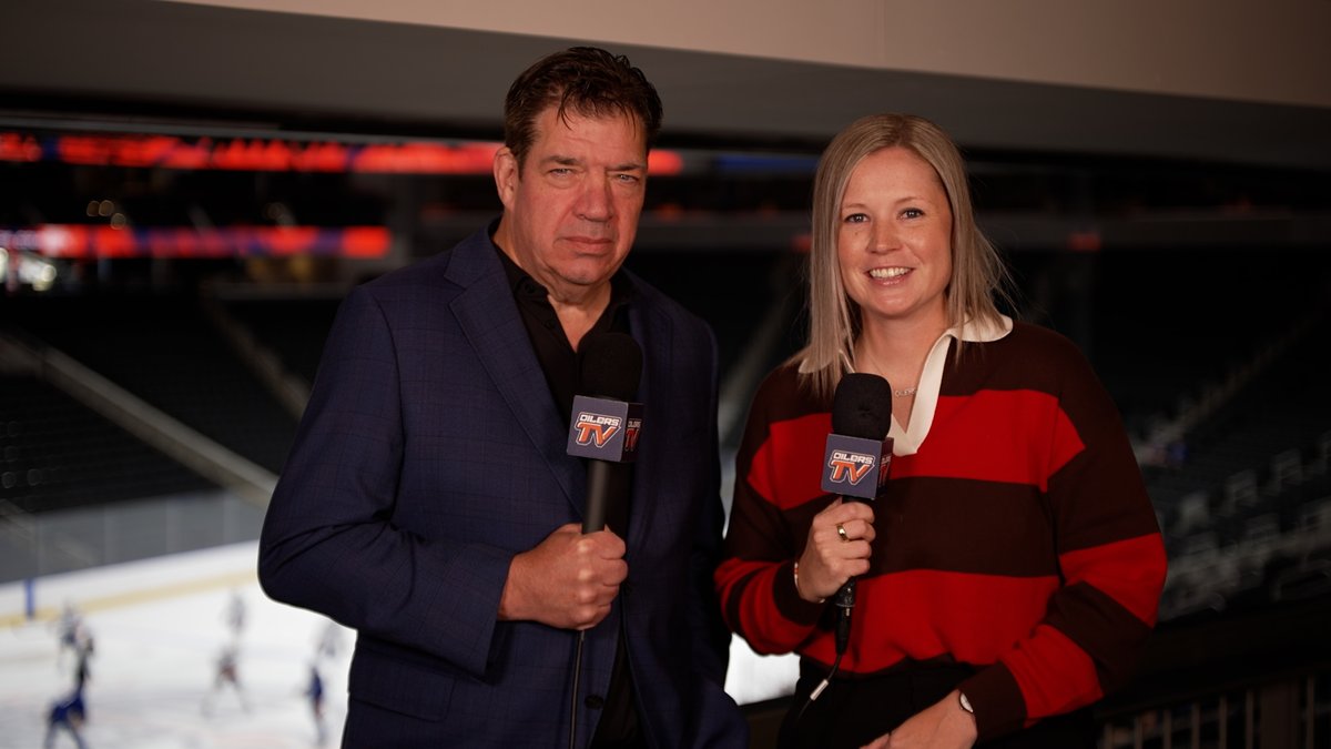"There's a lot of experience on that coaching staff & it has a completely different tempo & pace in practices." Bob & Paige tee up the first game of the #Oilers revamped four-game preseason, highlighting goaltending, coaching & more. #LetsGoOilers
