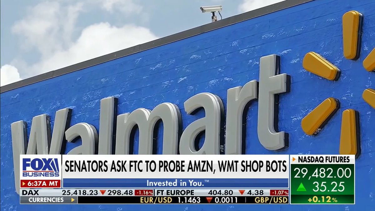 Americans want to buy AMERICAN-MADE products. But, they need accurate information about where products are made. I joined Sen. Tammy Baldwin in calling on the FTC to investigate the accuracy of AI chatbots on Walmart and Amazon identitying products as made in America. WATCH ⬇️