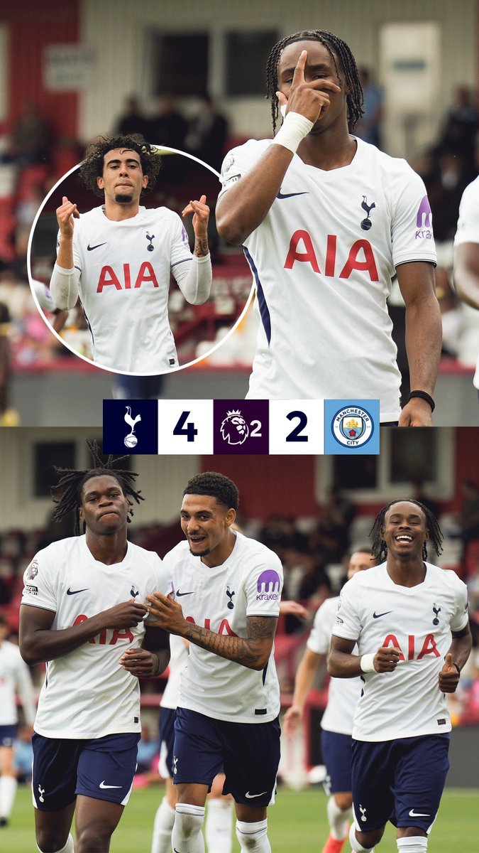 Highlights from our 4-2 victory over Man City in PL2 📺