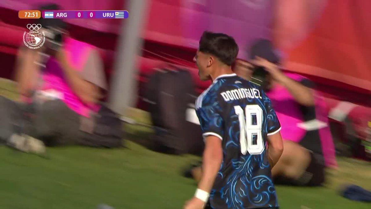 🔥🇦🇷 EL CABEZAZO DE FRANCO DOMÍNGUEZ PARA EL 1-0 DE ARGENTINA ANTE URUGUAY. OTTA VEZ EL PIBE DEL PINCHA. 😮‍💨