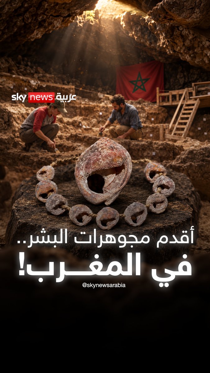 سر عمره 142 ألف سنة اكتُشف في المغرب.. لماذا صنع الإنسان المجوهرات؟ #سوشال_بالتفصيل #المغرب
