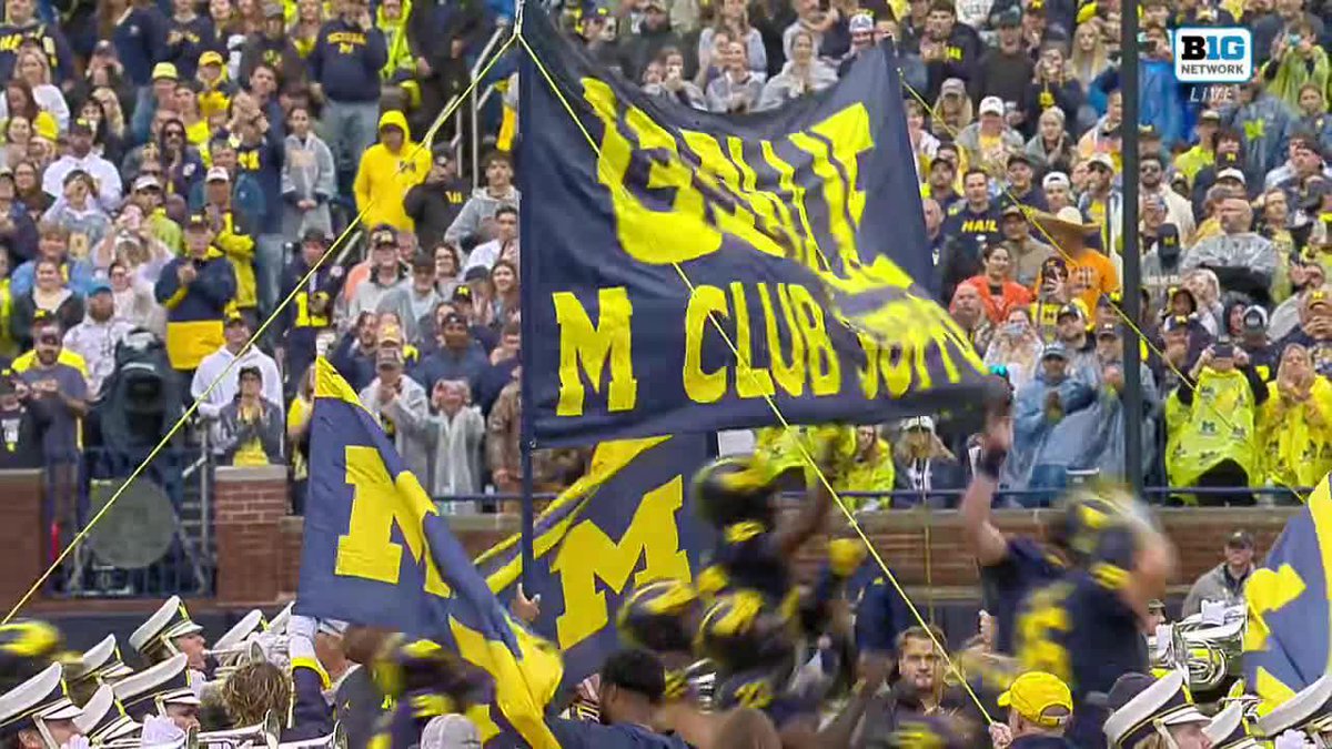 As much as they need to end Mr. Brightside, Joker and the Thief is a FANTASTIC choice for Michigan’s walkout song.