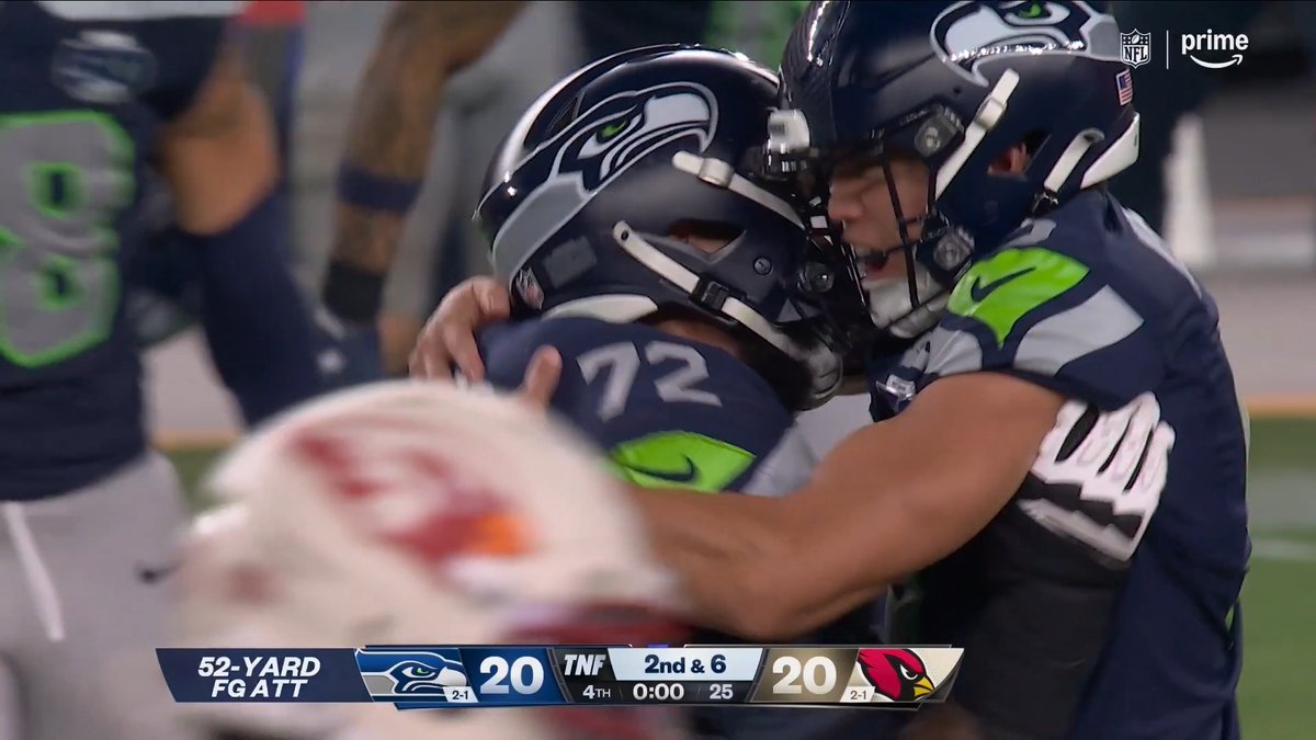 The Seahawks and Cardinals brought all sorts of drama when they met up on TNF last year ‼️ SEAvsAZ – Sunday 4:25pm ET on FOX/FOX One Stream on NFL+