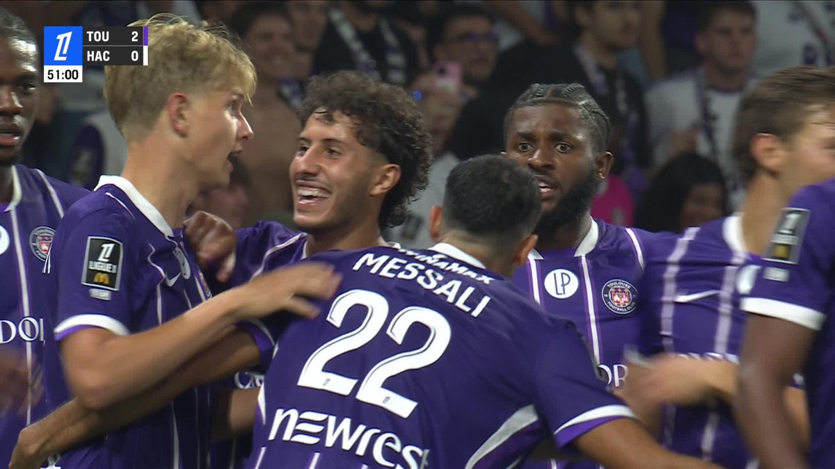 🚨🚨 WOWWWW LE DOUBLÉ EN 2 MINUTES DE CASPER TENGSTEDT 🇩🇰 FACE AU HAC 🥵🥵 C’EST FOOOORTTTTTT Toulouse mène 2-9 face aux Ciel et Marine. ⚽️⚽️ 🎥 L1+