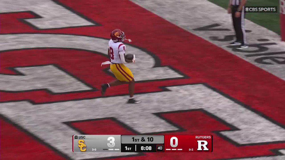 KING MILLER FOR SIX. USC Football ✌️ is rolling in Jersey