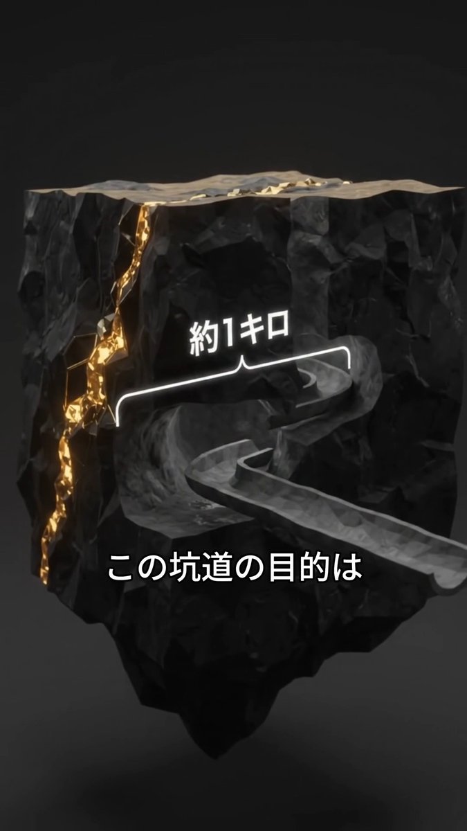 金山なのに、 金脈へ向かわない約1kmの坑道。 江戸時代の佐渡金山では、 地下水との戦いが続いていました。 そこで掘ったのが、 長さ922メートルの「南沢疎水道」。 今回は「佐渡金山① 水編」。 次回は「② 測量編」です。 #佐渡金山 #佐渡 #土木