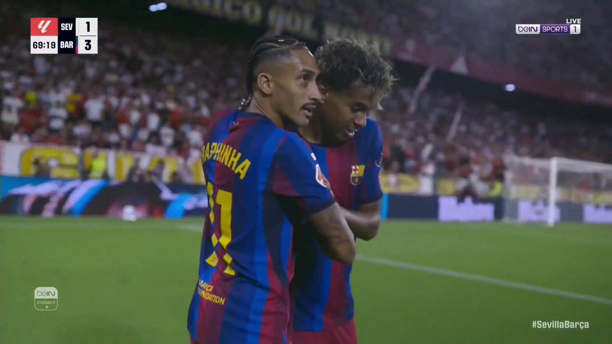 ساحر السيليساو رافينيا يبصم على الهاتريك 😯⚽️ #الدوري_الإسباني
