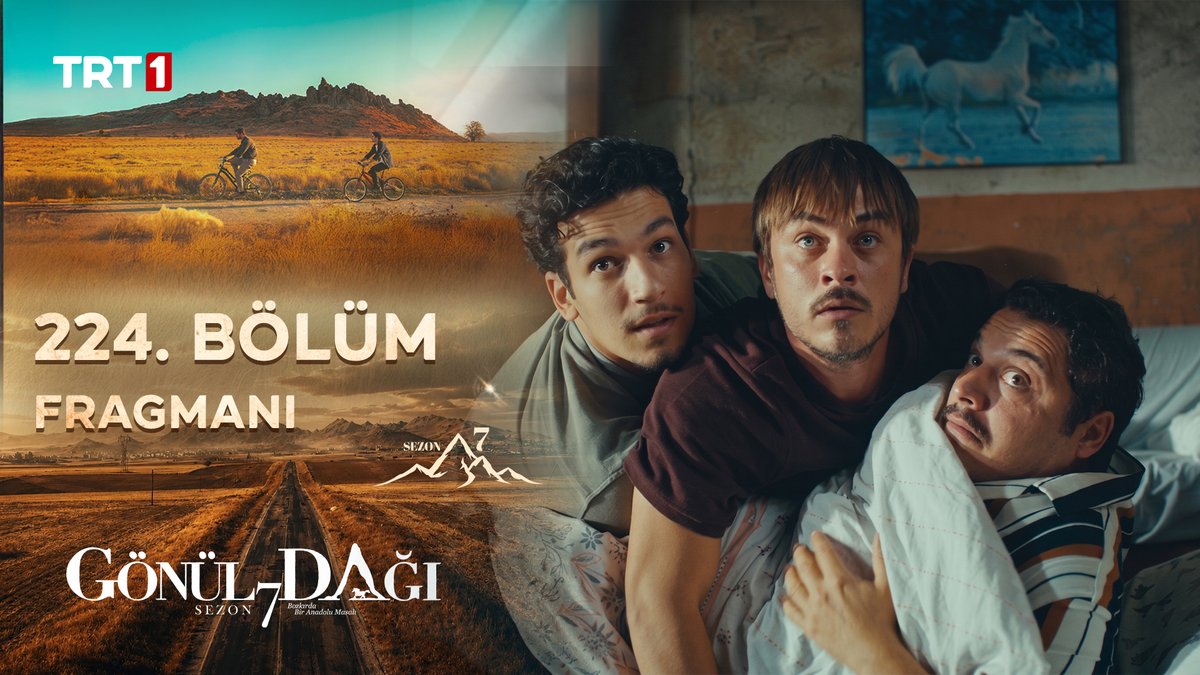 "Bu dünyada solup giden, başka bir dünyada yeşerir yeniden." 224. Bölüm Fragmanımız sizlerle. 🎬 Gönül Dağı yeni bölümleriyle her cumartesi 20.00’de TRT 1'de! TRT 1
