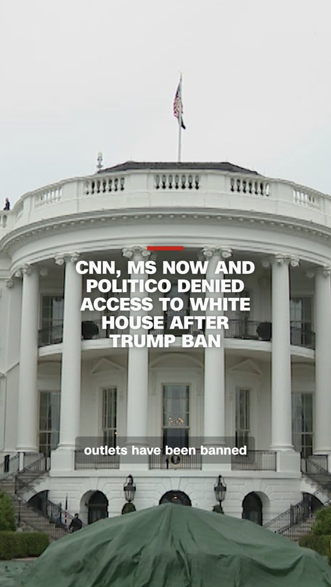 The Secret Service denied CNN's Betsy Klein access to the White House on Saturday and seized her press pass, one day after President Donald Trump announced that he was banning CNN, MS NOW and Politico. Authorities also denied access to journalists from Politico and MS NOW. CNN's Brian Stelter reports.