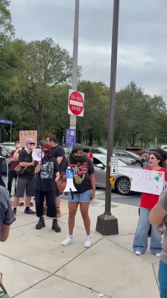 Free Palestine activists are already gathered outside of Lincoln Financial Field, where Ed Sheeran is set to perform tonight. Remember, his only crimes are saying that he sympathizes with both sides and not cancelling a show his fans paid money for. The irony in them calling him a clown when they are out here doing this is so palpable I'm surprised they can't feel it themselves.