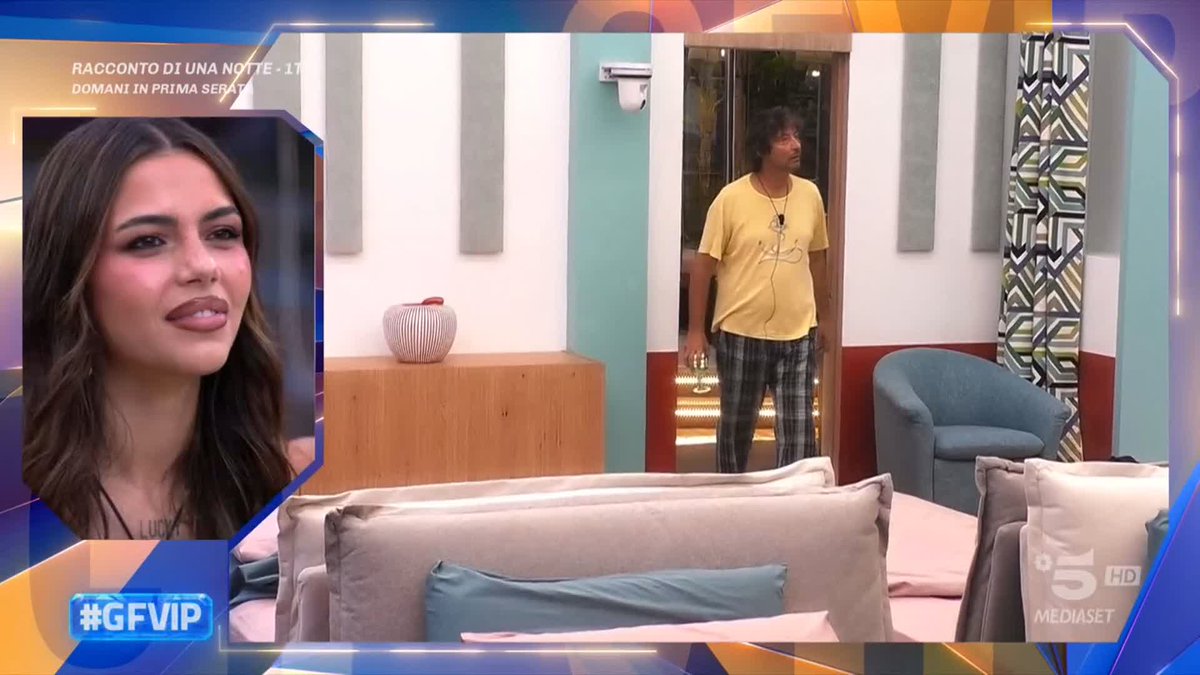 sta da due giorni lì dentro e già si è guadagnato una clip da protagonista essendo semplicemente se stesso (un pazzo allucinato fuori controllo) #gfvip