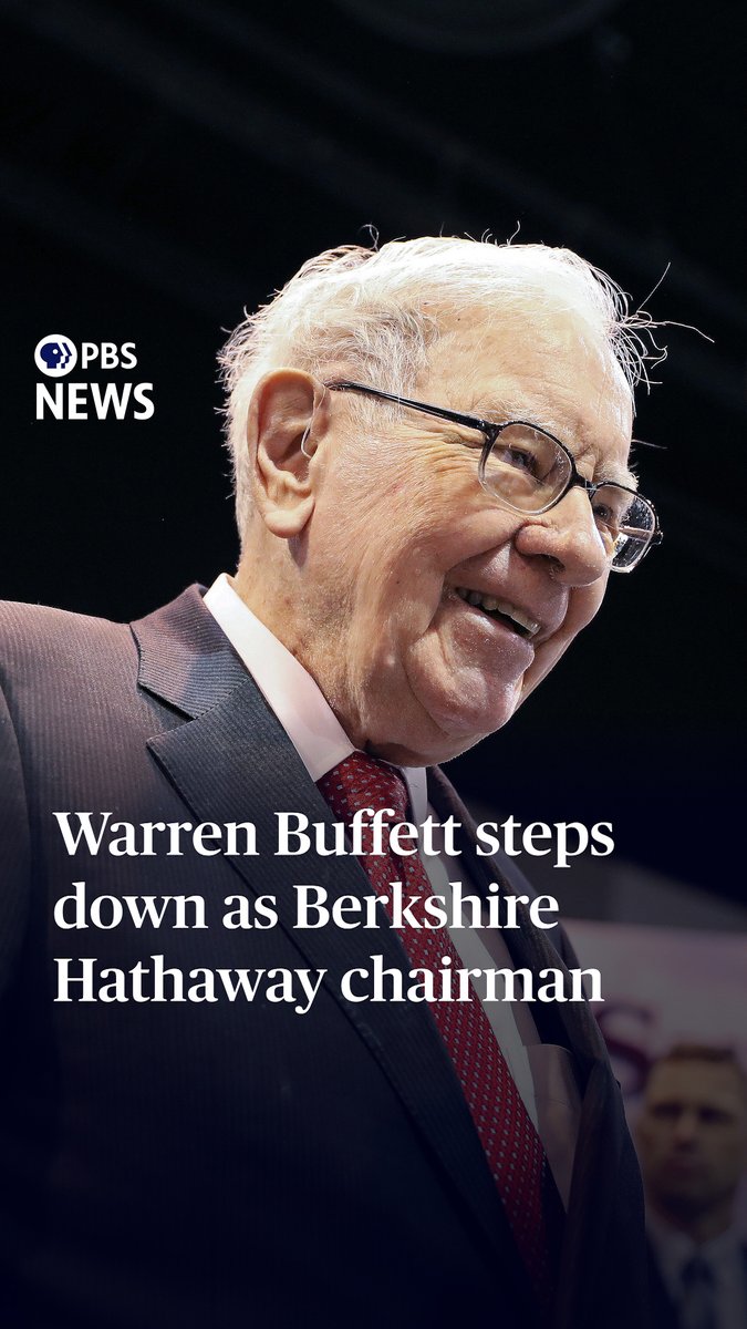Billionaire investor and philanthropist Warren Buffett has stepped down as chairman of Berkshire Hathaway after leading the trillion-dollar conglomerate for more than 60 years. In a letter to shareholders, the 96-year-old Buffett acknowledged that age was a factor in his decision, writing: “Father time always wins. He has, however, given me the opportunity to see Berkshire reach a point where I am more confident than ever about what lies ahead.” Buffett became chairman emeritus effective immediately. His son Howard will now lead the company as part of a long-planned transition.