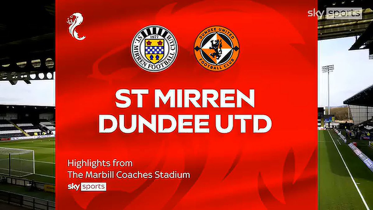 🍊 Dundee United cruised to a 3-0 victory over St Mirren as Jim Goodwin returned to the dugout, while VAR was kept busy with a penalty and red card being overturned ⤵️