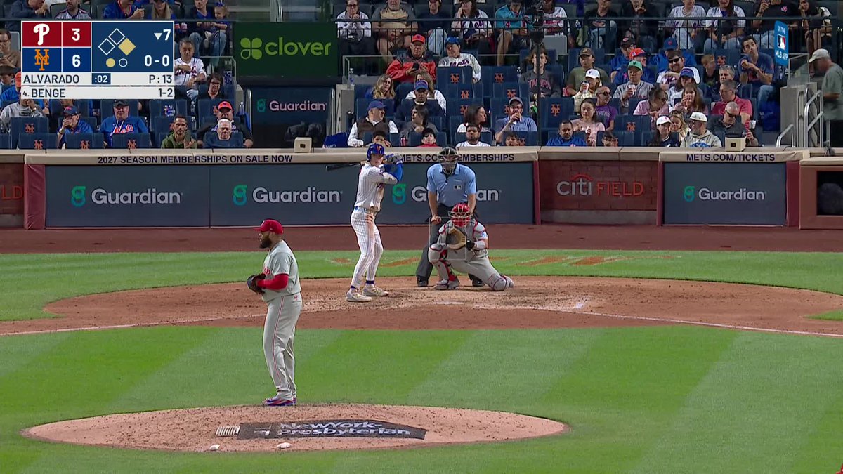 Carson Benge ties Pete Alonso's Mets rookie hits record (155) 👏