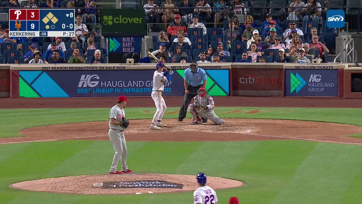 Carson Benge breaks the Mets' rookie hit record! 👏