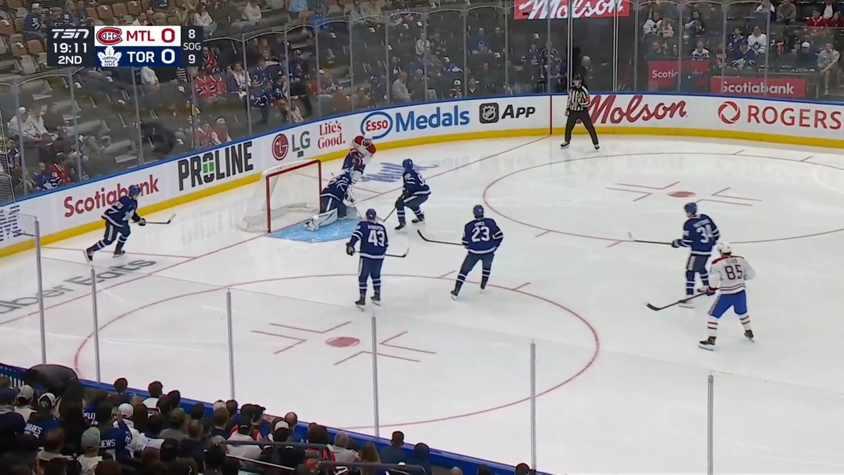 That was smoooooth, Phillip Danault! 😮💨