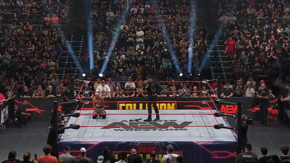 "Whatever I have to offer, I'm going to lay all of it on the line!" @StevenBorden wants nothing more than to become AEW World Tag Team Champion with DARBY ALLIN! Watch #AEWCollision LIVE NATIONWIDE on TNT & HBO Max