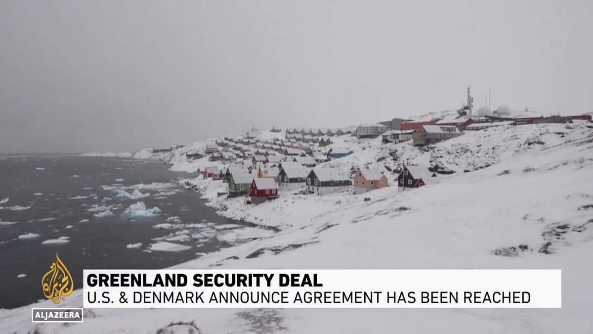 For years, Donald Trump has insisted the US needs Greenland for national security. Now he says he has struck a deal for permanent control of the island's security, announcing on social media that it addresses all of Washington's concerns. Al Jazeera's Michael Appel reports.
